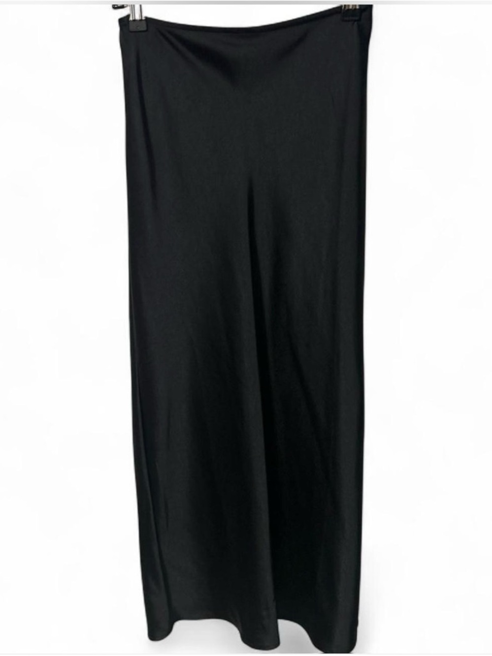 Old Navy Black Elastic Waist Midi Skirt